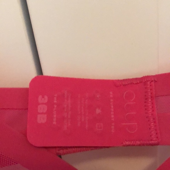 NWOT CUUP Plung mesh bra 36B - Picture 2 of 6
